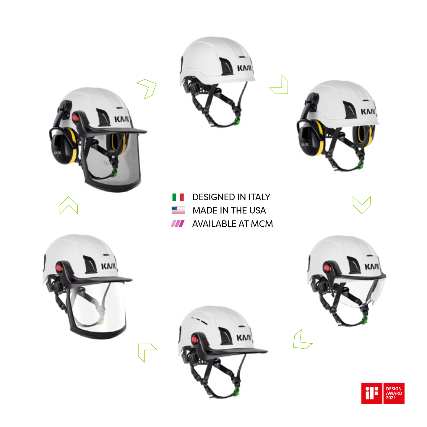 Kask Zenith X2 AIR - Hi Viz Yellow - WHE00100-221
