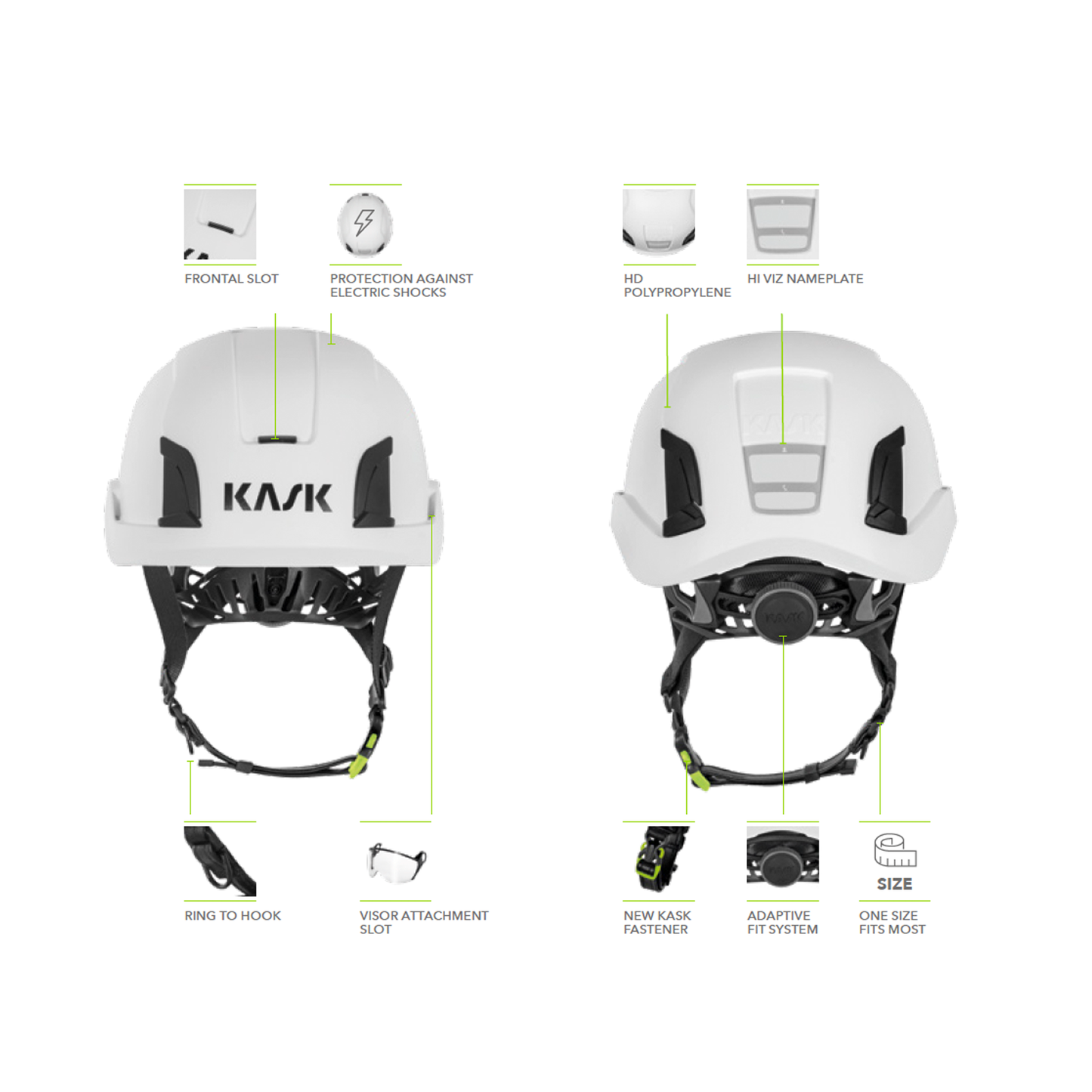 Kask Zenith X2 - White - WHE00097-201