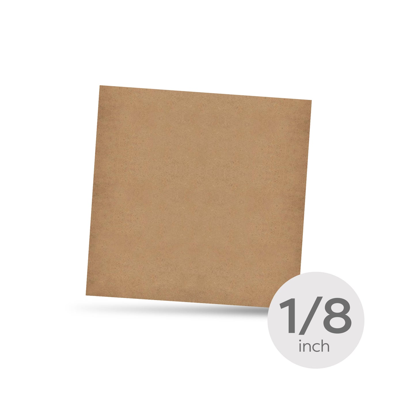 Masonite 4 ft. x 4 ft. Sheet - 1/8 in. Thick