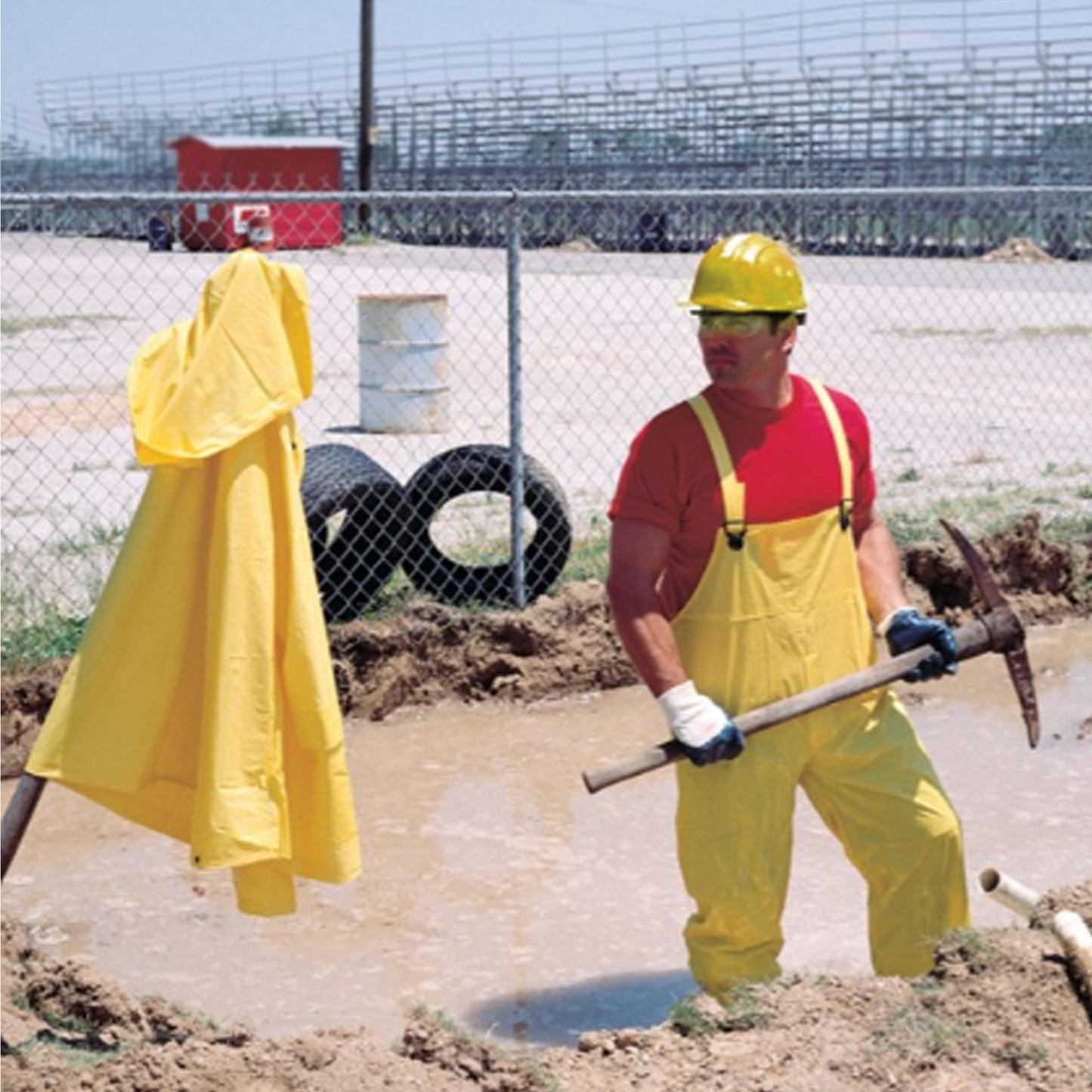 Rain Suit - 3 Pieces - 2X Large