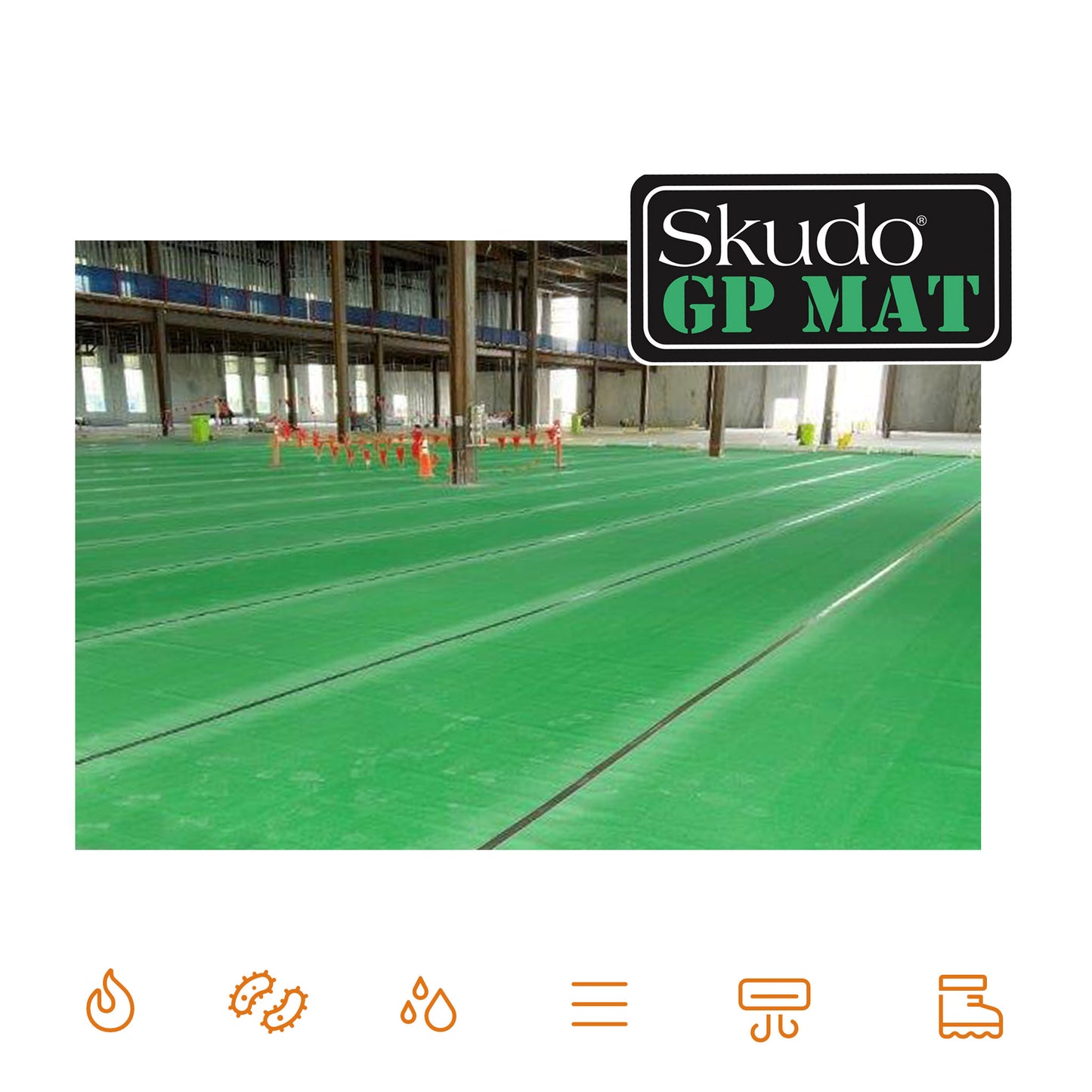 Skudo GP Mat - Durable Loose-Lay Protection System