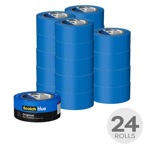 3M Blue Tape - 1.88 in. x 60 yd - 24 Pack