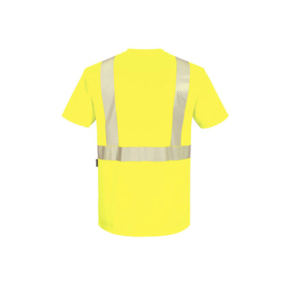 Portwest  Hi-Vis Segmented Tape Contrast T-Shirt S/S - S196