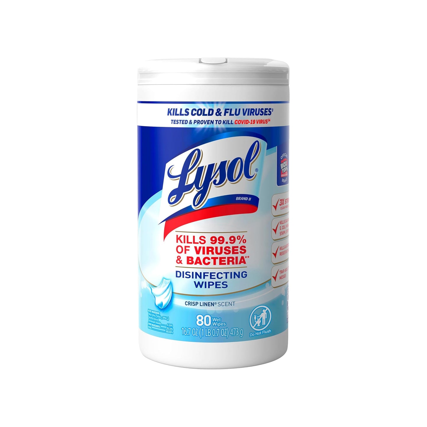 Disinfectant Wipes - 80 Wipes