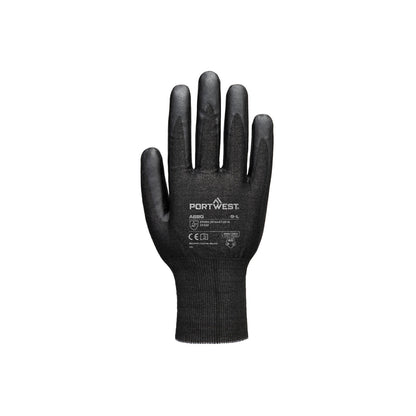 Portwest Cut F21 Nitrile Tungsten A9 Gloves - Black - A680