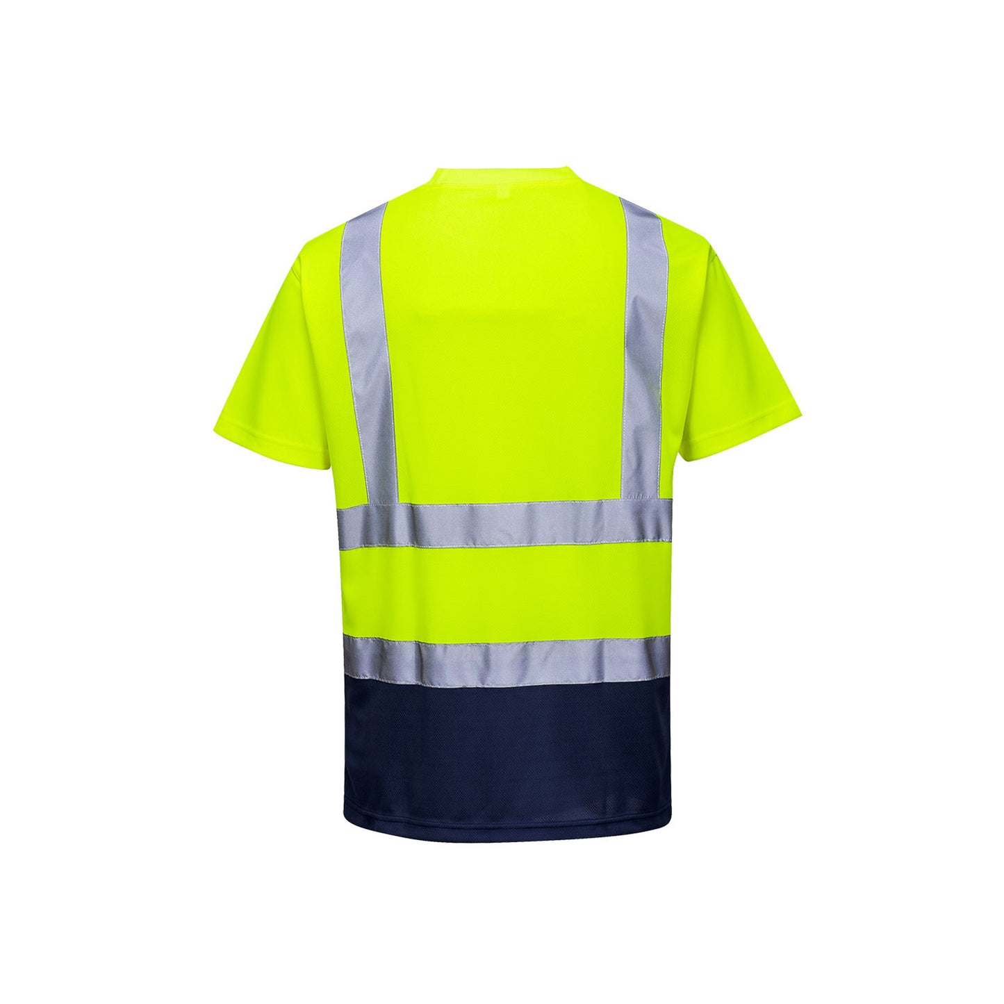 Portwest  Hi-Vis Contrast T-Shirt S/S - Yellow/Navy - S378