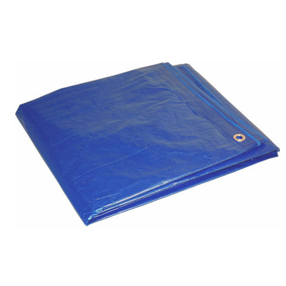 Blue Construction Tarp - 10 ft. x 10 ft.
