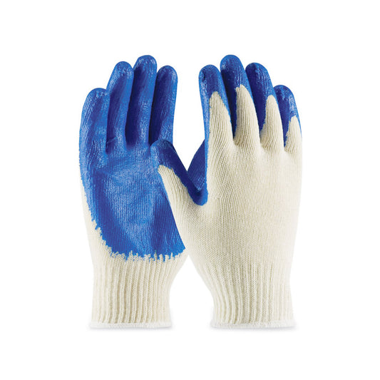 Blue Tipped Gloves - Large