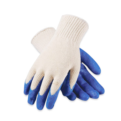 Blue Tipped Gloves - Large