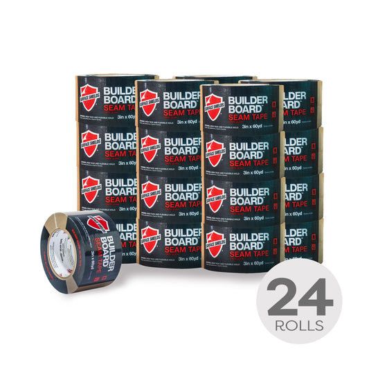Builder Board Tape - 3 in. x 60 yd - 24 Pack