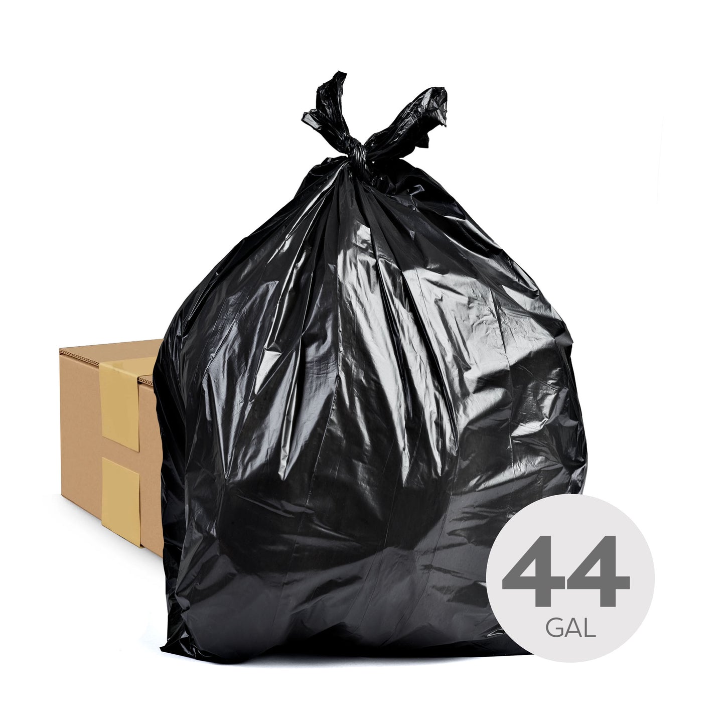Garbage Bags - 44 Gal - 3 Mil - Box Of 75