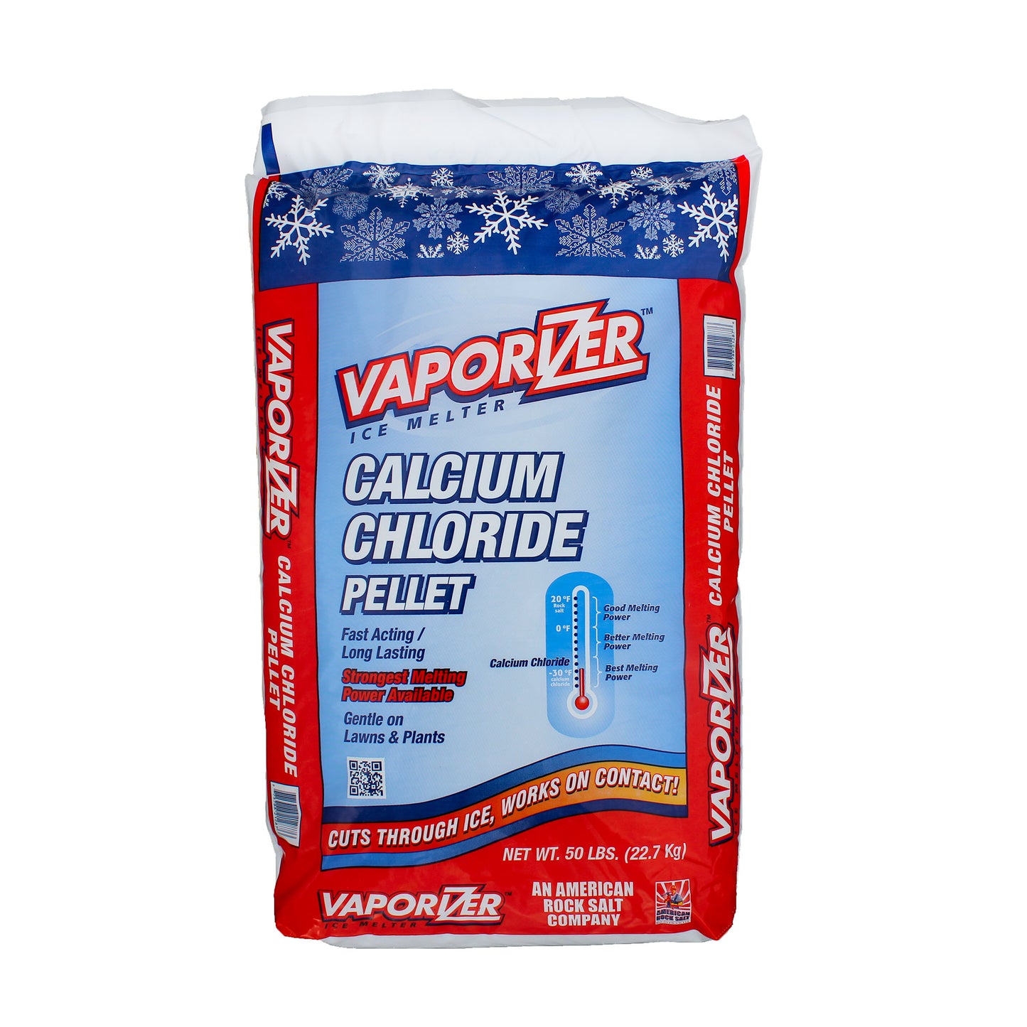 Ice Melter Calcium Chloride - 50 lbs