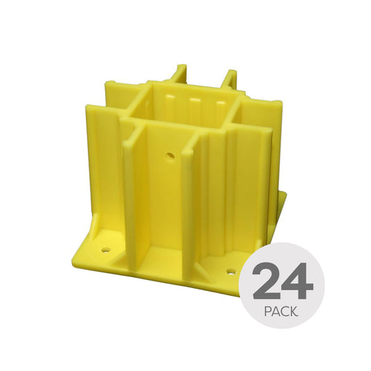 OSHA Guard Rail Boots - 24 pk