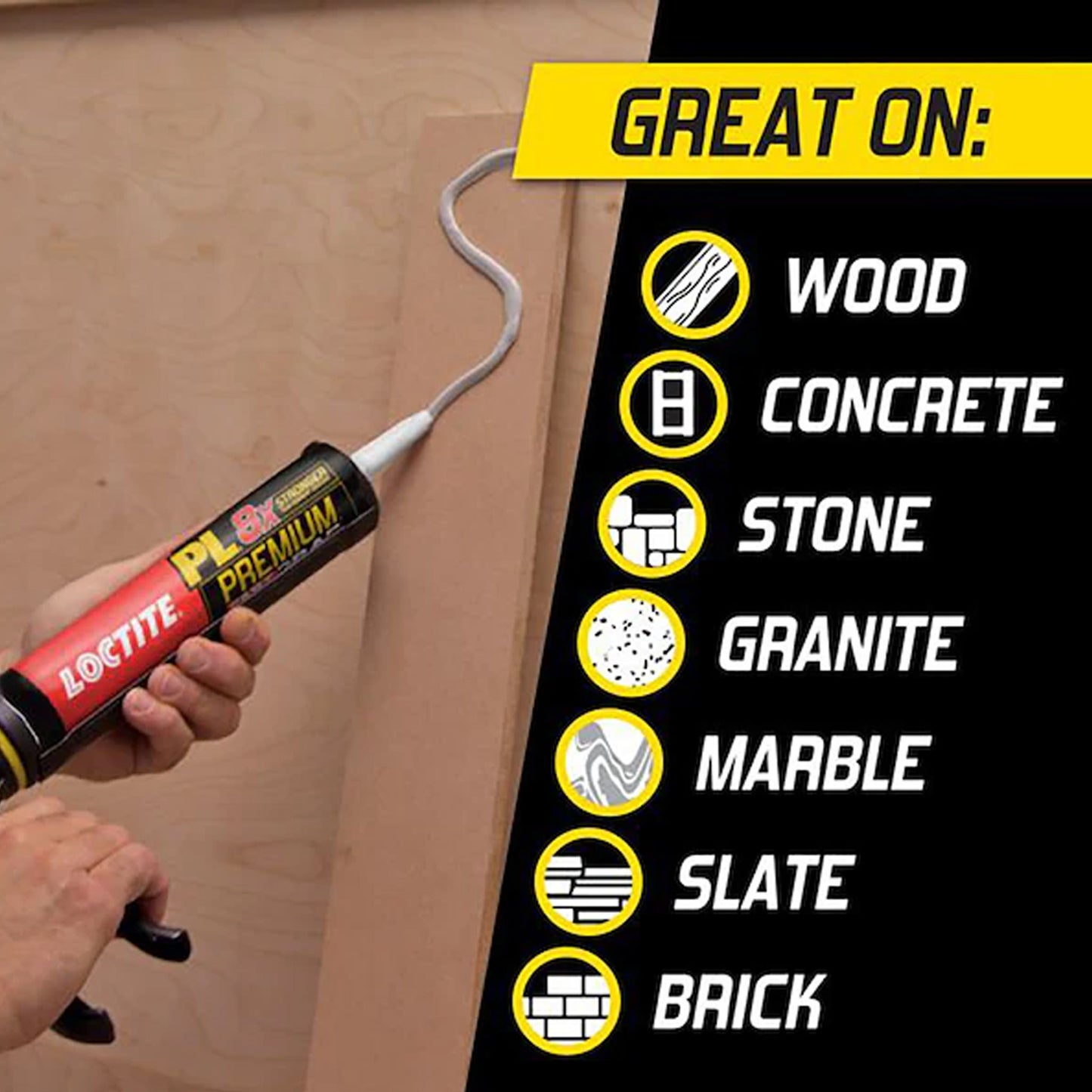 Locktite PL Premium Projects Construction Adhesive - 10 Oz.