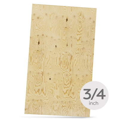 Plywood 3/4 in. Sheet - 4 ft. x 8 ft.