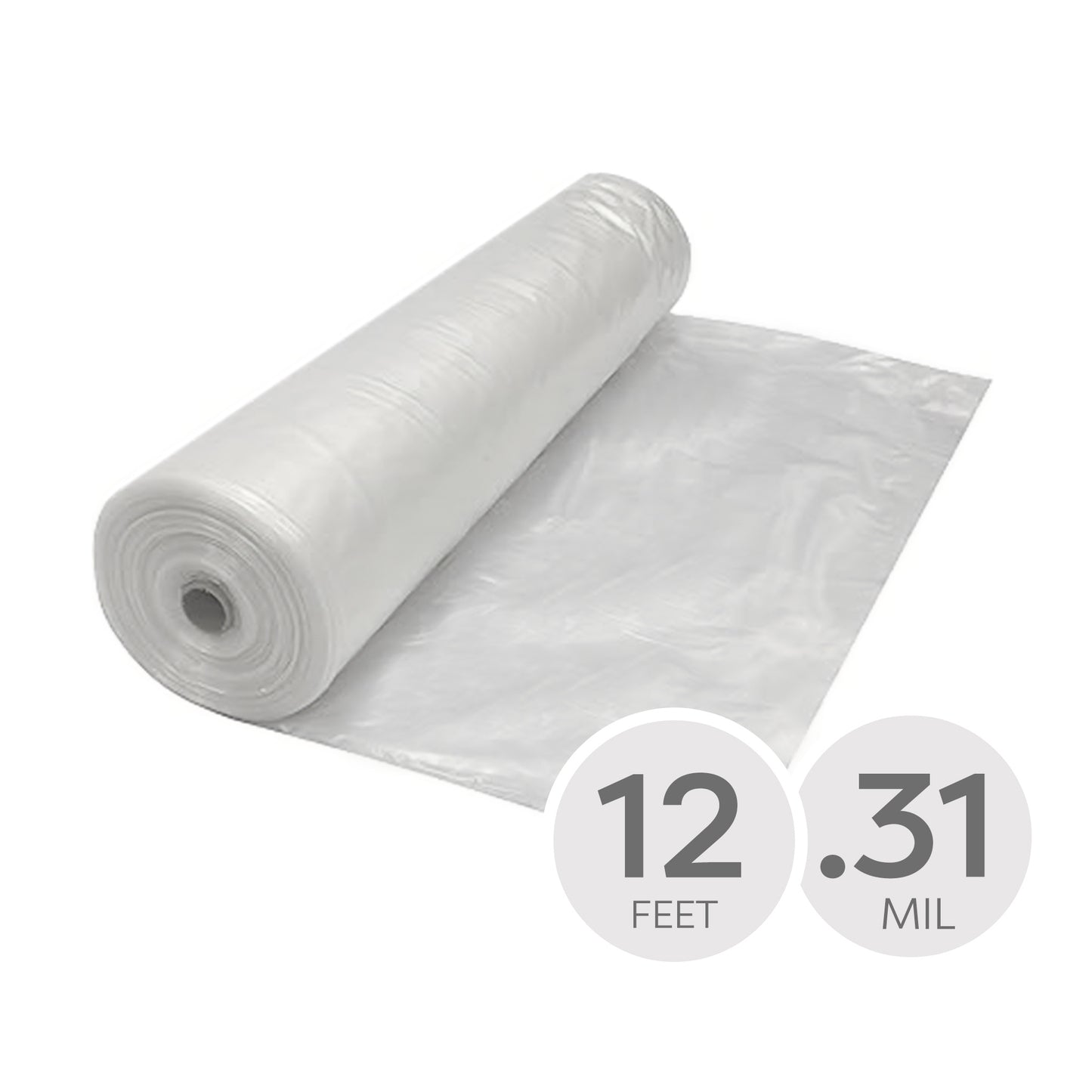 Poly Sheeting .31 mil. - 12 ft. x 400 ft.