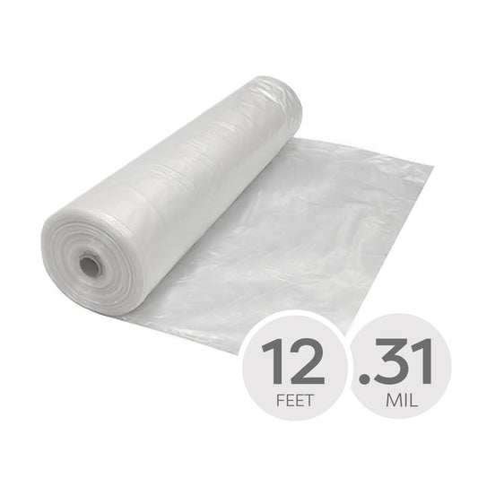 Poly Sheeting .31 mil. - 12 ft. x 400 ft.