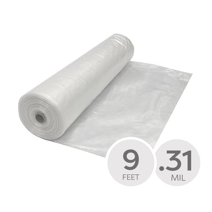 Poly Sheeting .31 mil. - 9 ft. x 400 ft.