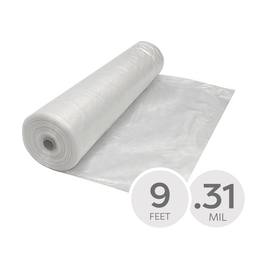 Poly Sheeting .31 mil. - 9 ft. x 400 ft.