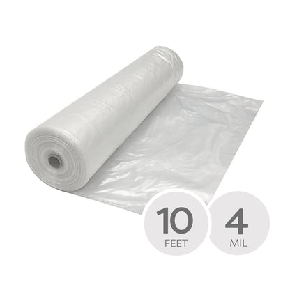 Poly Sheeting 4 mil - 10 ft. x 100 ft.