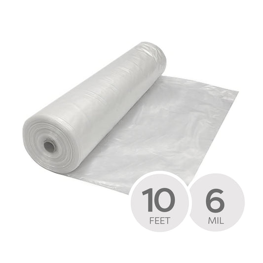 Poly Sheeting 6 mil. - 10 ft. x 100 ft.