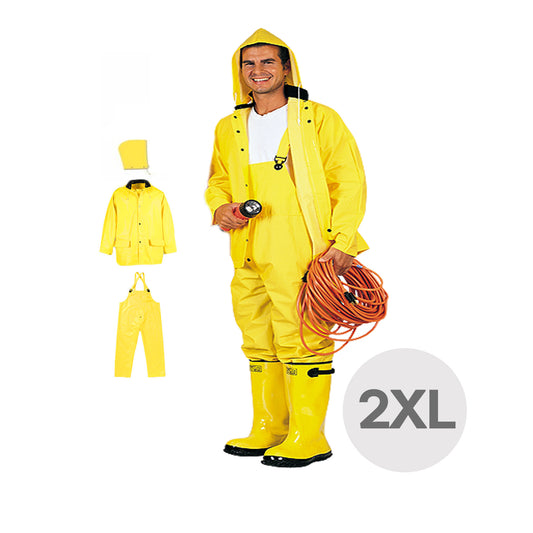 Rain Suit - 3 Pieces - 2X Large
