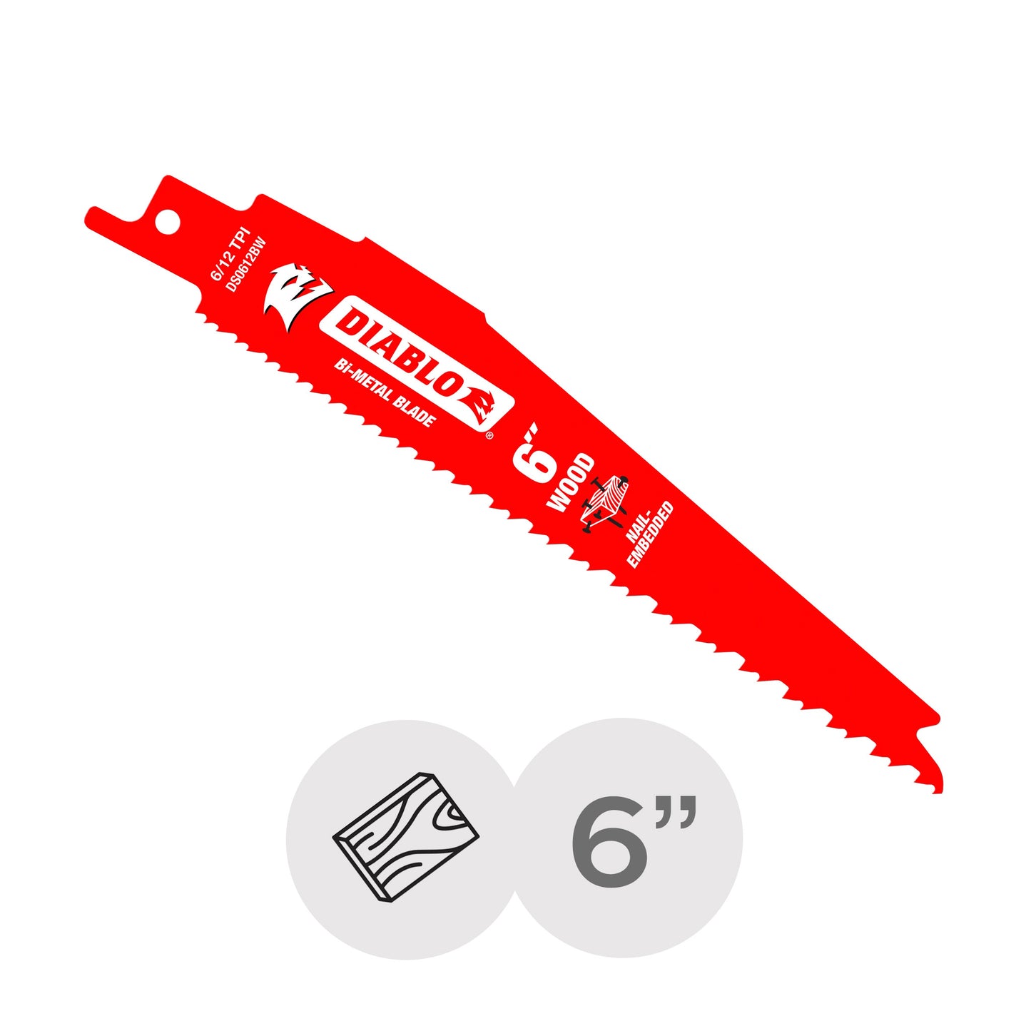 Sawzall Blade - 6 in. - Wood