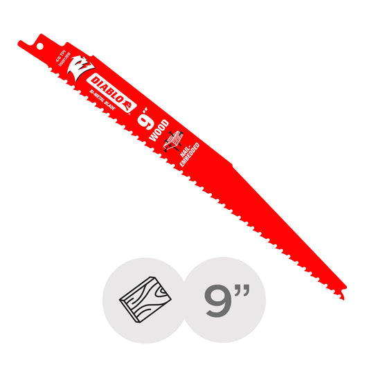 Sawzall Blade - 9 in. - Wood