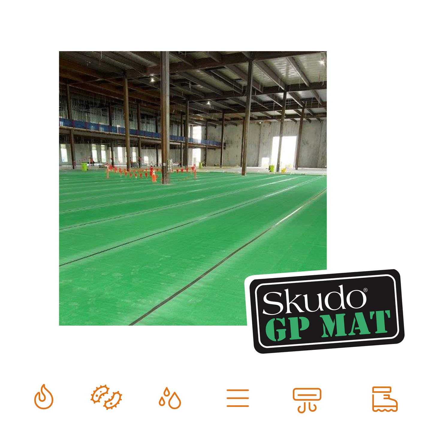 Skudo GP Mat - Durable Loose-Lay Protection System