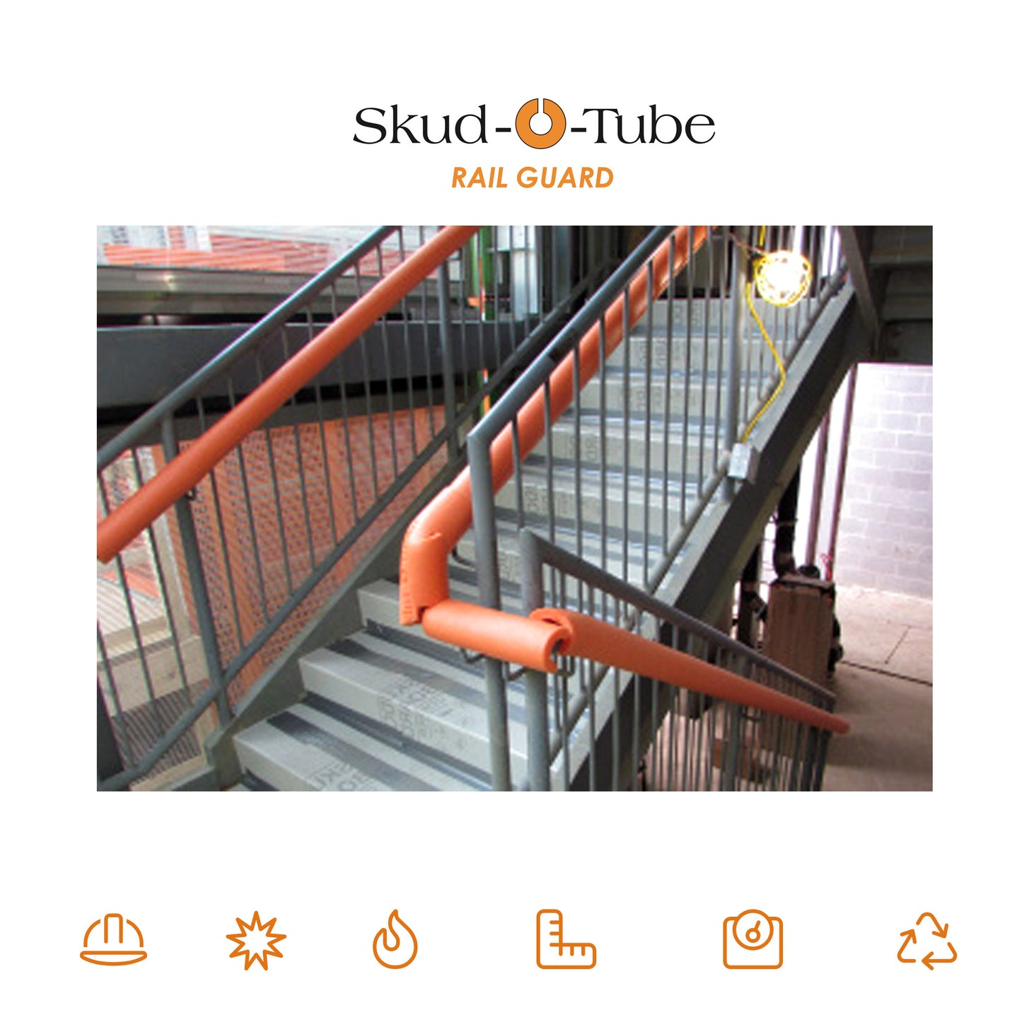 Skud-O-Tube Rail Guard – MCM Building Supplies