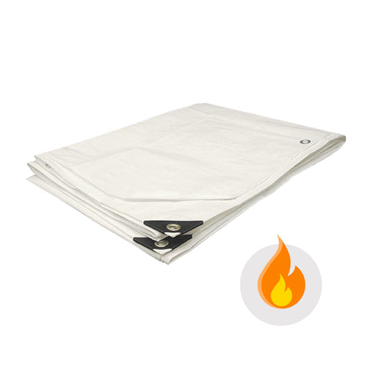 Fire Retardent Tarp - 10 ft. x 20 ft.