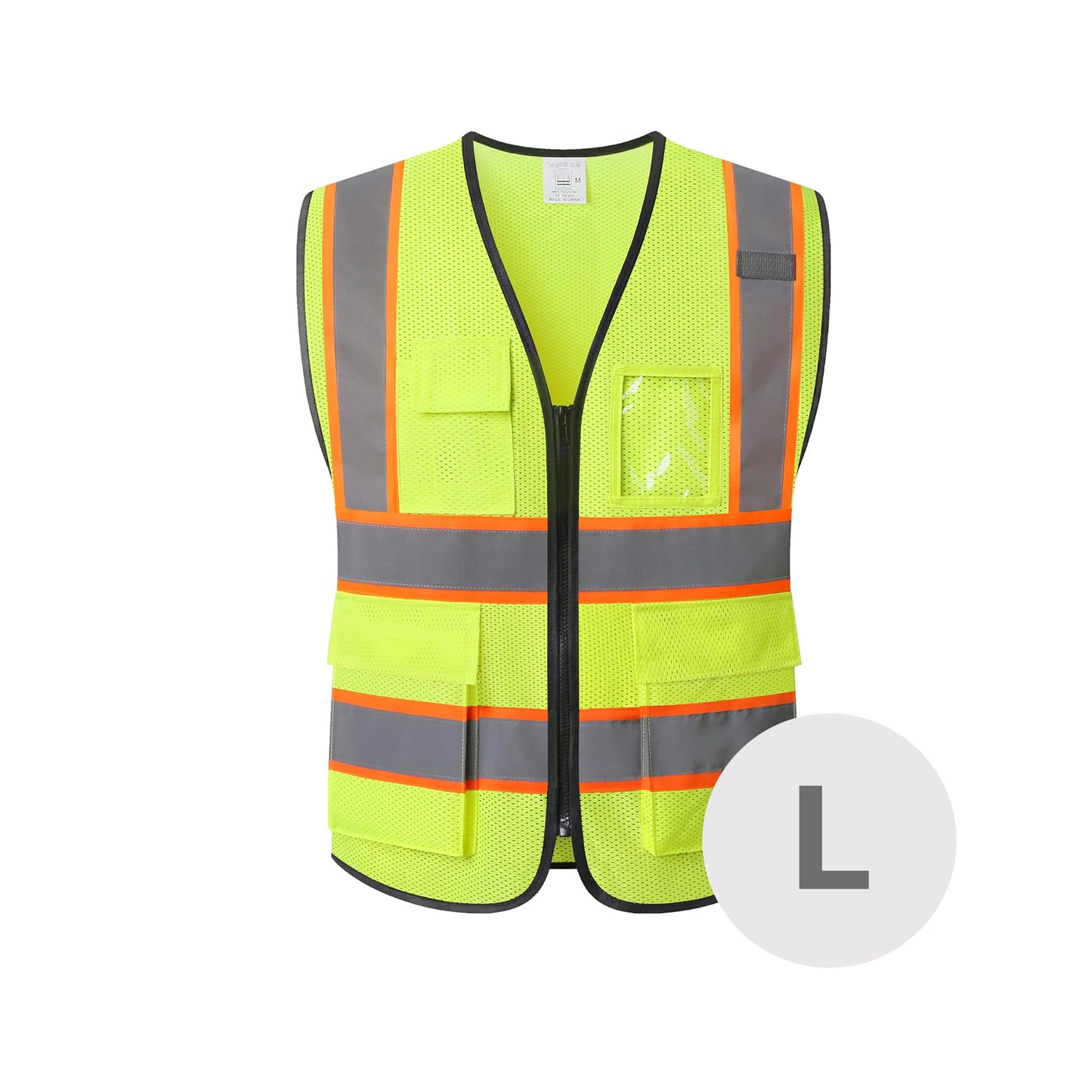Hi-Vis Safety Vest - Large