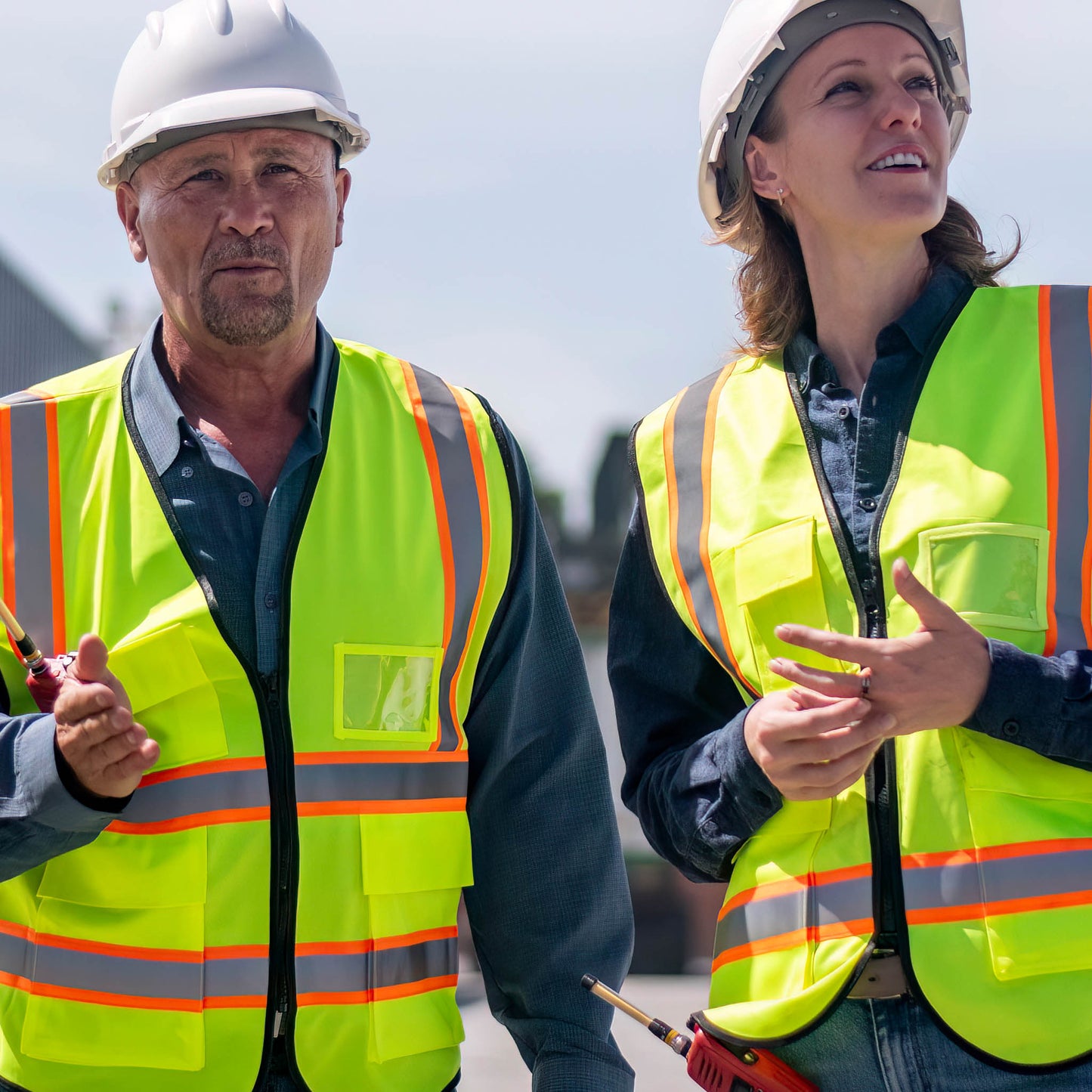 Hi-Vis Safety Vest - Medium